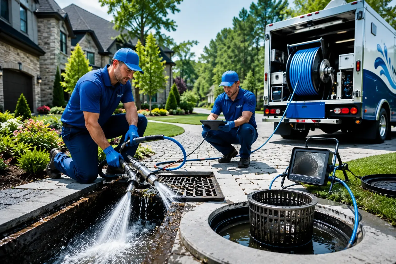 Local outdoor drain cleaning professionals in Durham, MO