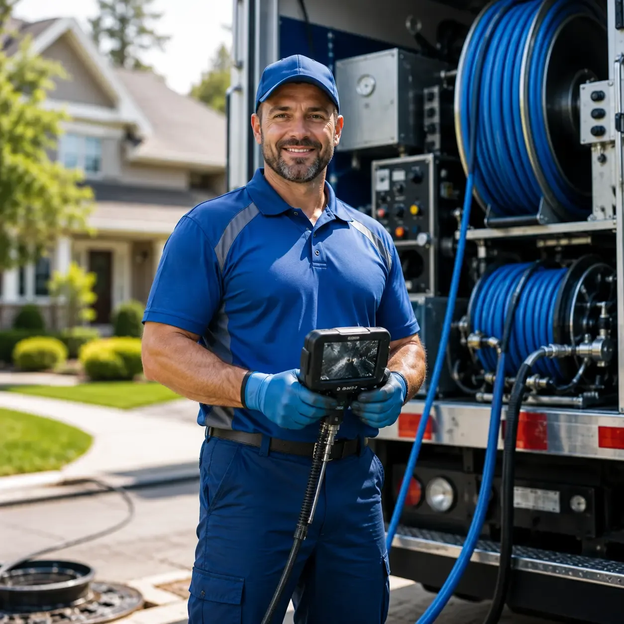 Local outdoor drain cleaning specialists in Durham, MO